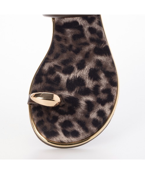 EVOL（イーボル）の「【EVOL】リングフラットサンダル IW5397（サンダル・レディース・シルバー/ブラウン/ゴールド・S/LL/L/M）」の7枚目の写真