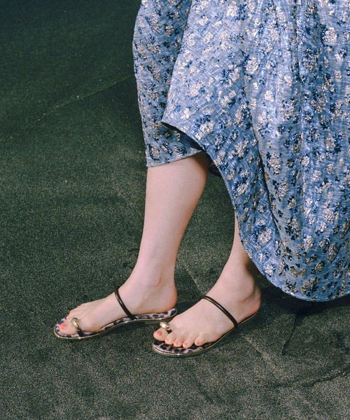 EVOL（イーボル）の「【EVOL】リングフラットサンダル IW5397（サンダル・レディース・シルバー/ブラウン/ゴールド・S/LL/L/M）」の13枚目の写真