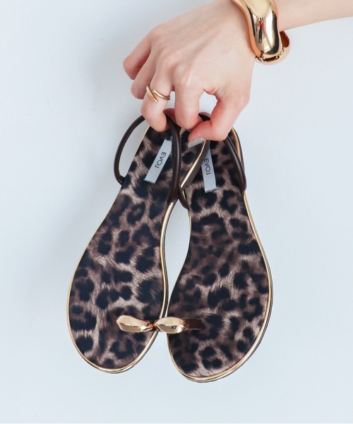 EVOL（イーボル）の「【EVOL】リングフラットサンダル IW5397（サンダル・レディース・シルバー/ブラウン/ゴールド・S/LL/L/M）」の16枚目の写真