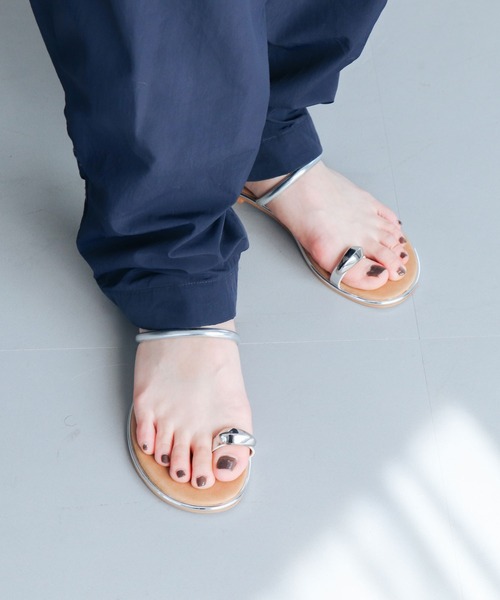 EVOL（イーボル）の「【EVOL】リングフラットサンダル IW5397（サンダル・レディース・シルバー/ブラウン/ゴールド・S/LL/L/M）」の19枚目の写真