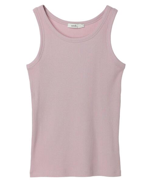 earth music&ecology（アースミュージックアンドエコロジー）の「ベーシックタンクトップ（インナーウェア/肌着・レディース・ピンク/その他9/オフホワイト/ブラック/ミント・M/S）」の17枚目の写真