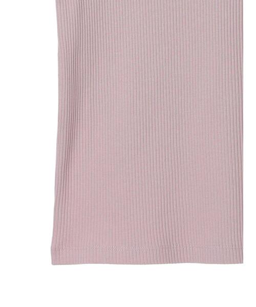 earth music&ecology（アースミュージックアンドエコロジー）の「ベーシックタンクトップ（インナーウェア/肌着・レディース・ピンク/その他9/オフホワイト/ブラック/ミント・M/S）」の21枚目の写真