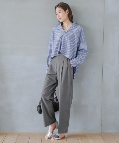 GLOBAL WORK（グローバルワーク）の「ウツクシルエットDRYワイド