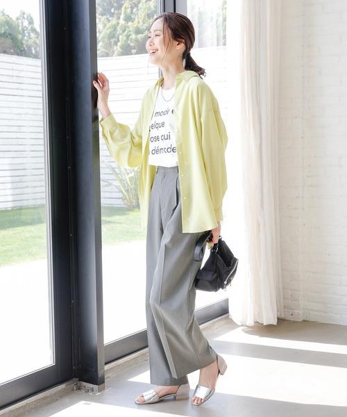 ウツクシルエットジレ＆パンツセット