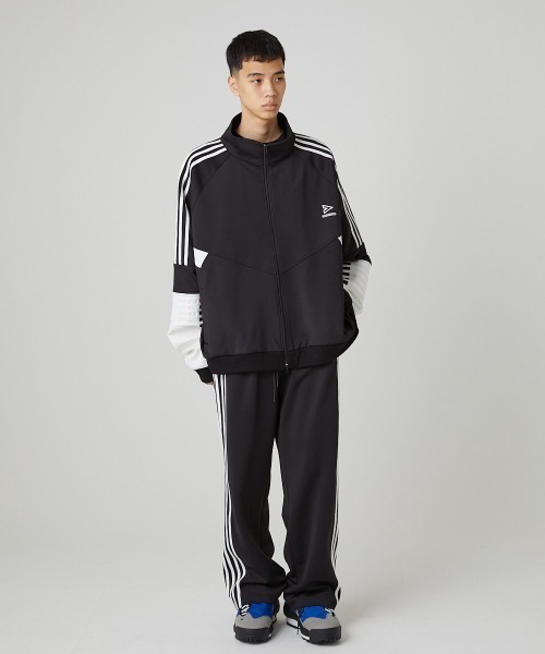 DISCOVERED TRACK BLOUSON ブラック　トラックジャケット DISCOVERED（ディスカバード）の「DISCOVERED TRACK BLOUSON