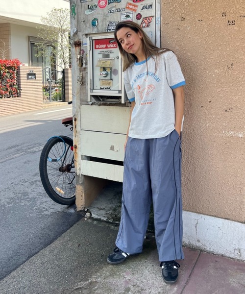 ROXY（ロキシー）の「【ZOZO限定アイテム】SURF&TACOS EVERYDAY/ロキシー半袖リンガーTシャツ（Tシャツ/カットソー・レディース・イエロー/グレー/ホワイト・FREE）」の21枚目の写真