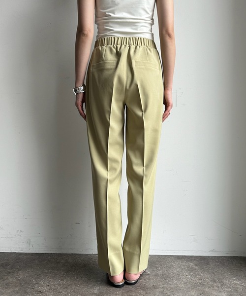 DouDou（ドゥドゥ）の「【新色追加】【WEB限定】テーパードパンツ（その他パンツ・レディース・ブラック/ベージュ/イエロー/チャコールグレー/ブルー/ピンク・38/36）」の18枚目の写真