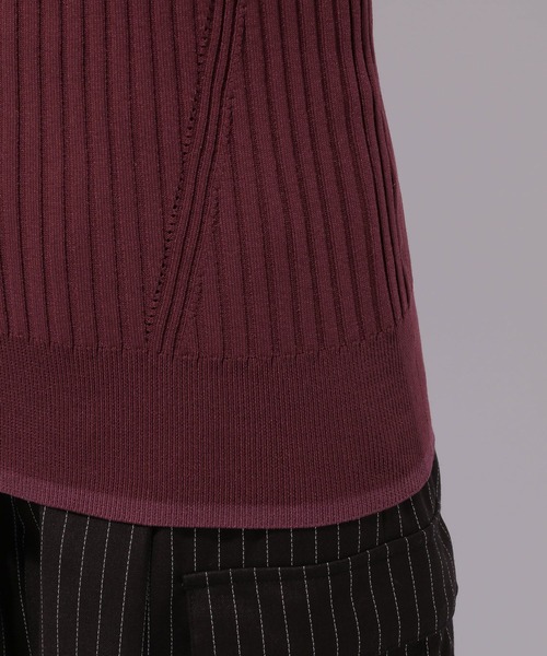 HARE(ハレ)の「フロントアキメタルニット(HARE)(ニット/セーター・レディース・ブラック/レッド・FREE)」の14枚目の写真