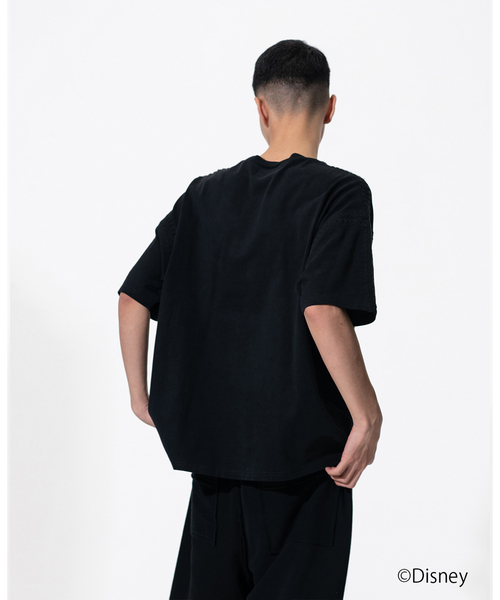 DISCOVERED(ディスカバード)の「DISCOVERED “Disney Collection”<Mickey> Shell Stitch S/S Cutsewn(Tシャツ/カットソー・メンズ・ブラック/ホワイト・3)」の16枚目の写真
