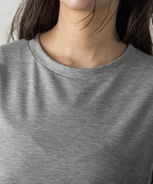 【セール】異素材コンビネーションプルオーバー（Tシャツ/カットソー）｜MAYSON GREY（メイソングレイ）