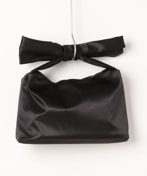 Narcissus（ナルシス）の「【Narcissus】リボンバッグ（ハンドバッグ・レディース・ピンク/ブラック・FREE）」の11枚目の写真