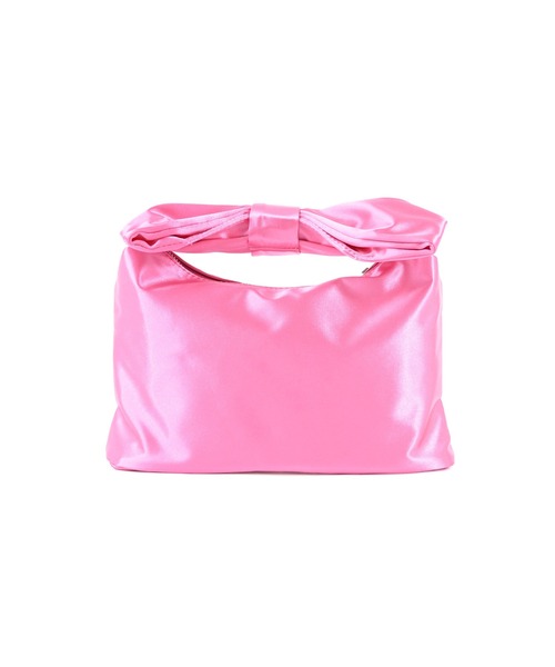 Narcissus（ナルシス）の「【Narcissus】リボンバッグ（ハンドバッグ・レディース・ピンク/ブラック・FREE）」の6枚目の写真