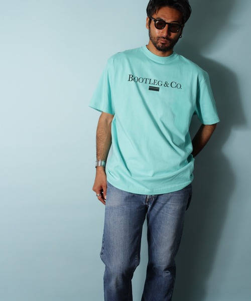 LIBERTY CITY（リバティシティ）の「【LIBERTY CITY/リバティーシティ】 [BOOTLEG] Tシャツ（Tシャツ/カットソー・メンズ・ホワイト/ブラック/ターコイズブルー・2/3/4）」の3枚目の写真