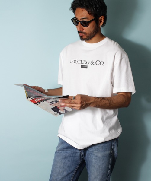 LIBERTY CITY（リバティシティ）の「【LIBERTY CITY/リバティーシティ】 [BOOTLEG] Tシャツ（Tシャツ/カットソー・メンズ・ホワイト/ブラック/ターコイズブルー・2/3/4）」の19枚目の写真