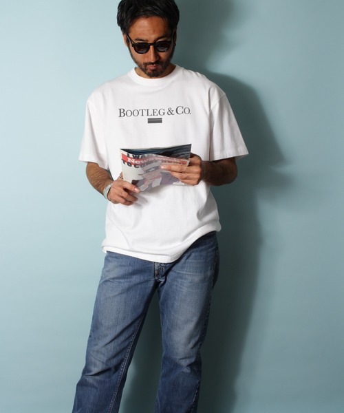 LIBERTY CITY（リバティシティ）の「【LIBERTY CITY/リバティーシティ】 [BOOTLEG] Tシャツ（Tシャツ/カットソー・メンズ・ホワイト/ブラック/ターコイズブルー・2/3/4）」の12枚目の写真