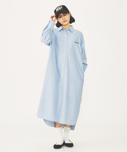 MILKFED.（ミルクフェド）の「FELT PATCH LOGO CAP（キャップ・レディース・ブルー/ブラック/ベージュ・ONE SIZE）」の16枚目の写真