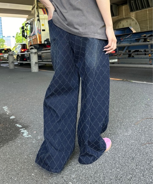 sedacle(セダクル)の「ダイヤブラストフリンジデニム(デニムパンツ・メンズ・グレー/インディゴブルー/ブラック・SMALL/MEDIUM/LARGE)」の18枚目の写真