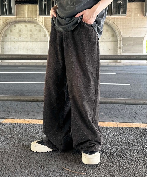 sedacle(セダクル)の「ダイヤブラストフリンジデニム(デニムパンツ・メンズ・グレー/インディゴブルー/ブラック・SMALL/MEDIUM/LARGE)」の10枚目の写真