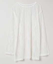 JEANASIS | ラッセルレースシアープルオーバー/126844(Tシャツ/カットソー)