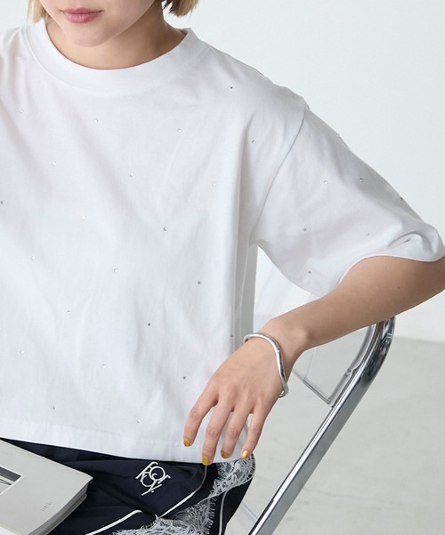 ALBOVE/クロップドTシャツ GAP｜(U)ヘビーウェイト クロップドTシャツ | Rakuten Fashion