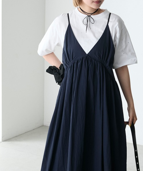 forksy.(フォルクシー)の「【forksy.】ビジュークロップドTシャツ(Tシャツ/カットソー・レディース・ブラック/ホワイト/ライトブルー・FREE)」の7枚目の写真