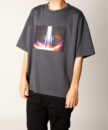 「INASTUDIOS SELECT」ダンボールニット 転写プリントTシャツ