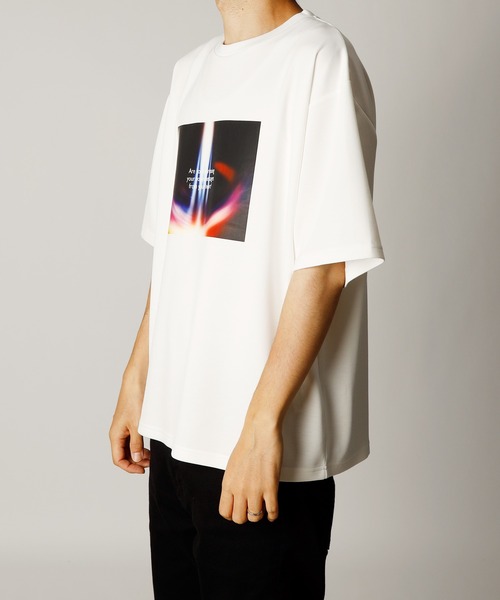 INASTUDIOS ZOO(イーナストゥディオスズー)の「「INASTUDIOS SELECT」ダンボールニット 転写プリントTシャツ(Tシャツ/カットソー・メンズ・ホワイト/ホワイト系その他3/ブラック系その他2/ブラック系その他3/ブラック系その他/グレー系その他/ホワイト系その他2/ホワイト系その他/ベージュ/サックスブルー/ブラック/チャコールグレー・LARGE/X-LARGE/MEDIUM)」の14枚目の写真