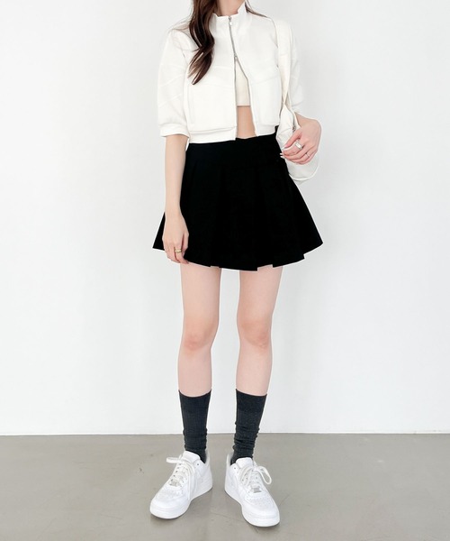 Heather（ヘザー）の「ショートラインジャケット（半袖） 127441