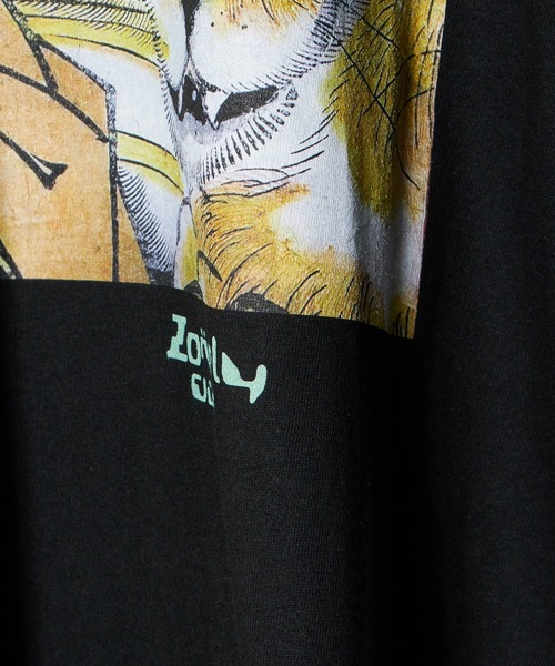 LONELY/論理（ロンリー）の「LONELY(論理)/ロンリー BAKENEKO2 TEE Tシャツ（Tシャツ/カットソー・メンズ・ホワイト/ブラック・XL/L/M）」の7枚目の写真