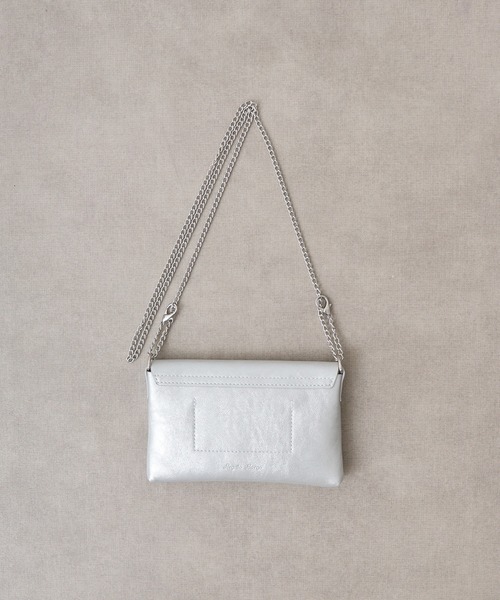 Legato Largo（レガートラルゴ）の「Legato Largo　アクセバッグポーチショルダー（ショルダーバッグ・レディース・ゴールド/ブラック/シルバー・FREE）」の7枚目の写真