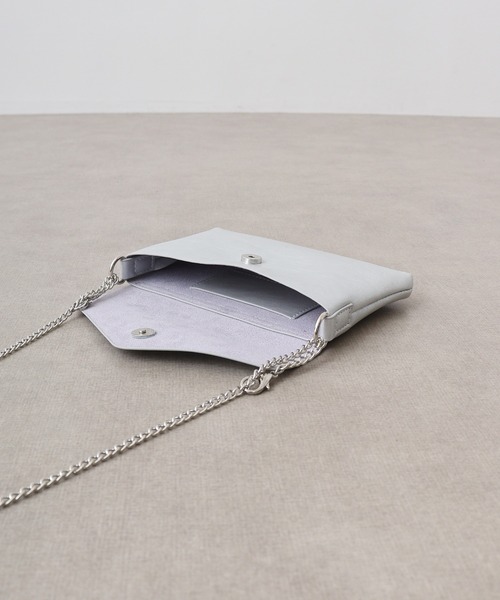 Legato Largo（レガートラルゴ）の「Legato Largo　アクセバッグポーチショルダー（ショルダーバッグ・レディース・ゴールド/ブラック/シルバー・FREE）」の12枚目の写真