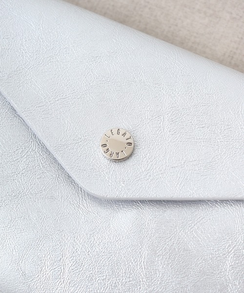 Legato Largo（レガートラルゴ）の「Legato Largo　アクセバッグポーチショルダー（ショルダーバッグ・レディース・ゴールド/ブラック/シルバー・FREE）」の8枚目の写真