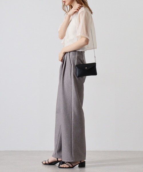 Legato Largo（レガートラルゴ）の「Legato Largo　アクセバッグポーチショルダー（ショルダーバッグ・レディース・ゴールド/ブラック/シルバー・FREE）」の14枚目の写真