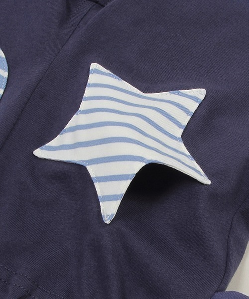 baby cheer（ベイビーチアー）の「クジラハーフパンツ（スウェットパンツ・キッズ・ネイビー・120cm/110cm/100cm/90cm/80ｃｍ）」の15枚目の写真