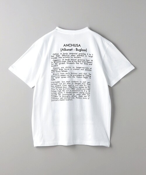 niche.(ニッチ)の「<Niche.> FLOWERSEEDS TEE ANC(Tシャツ/カットソー・メンズ・ホワイト・M/L)」の2枚目の写真