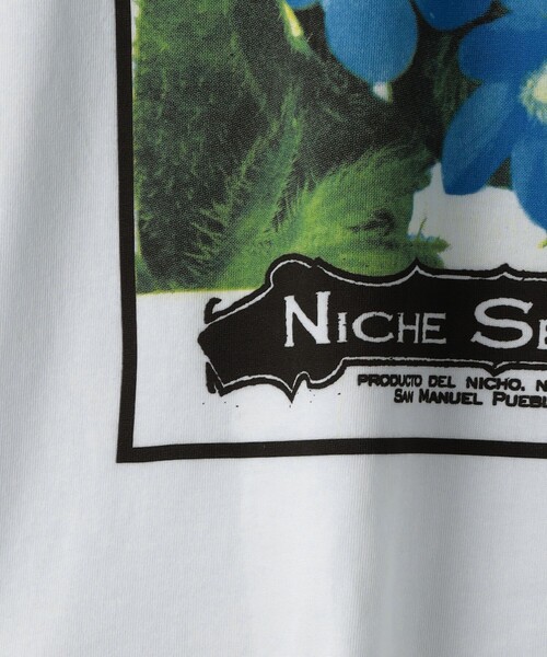 niche.(ニッチ)の「<Niche.> FLOWERSEEDS TEE ANC(Tシャツ/カットソー・メンズ・ホワイト・M/L)」の7枚目の写真