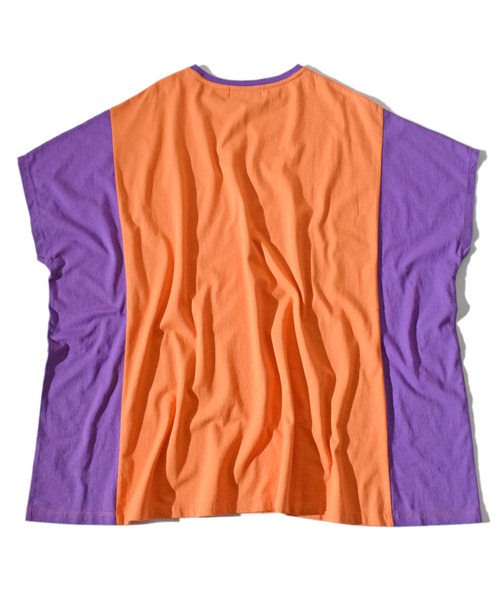 ALDIES(アールディーズ)の「Arrange Wide T / アレンジワイドT(Tシャツ/カットソー・メンズ・ブラック/ホワイト/オレンジ/グリーン・FREE)」の20枚目の写真