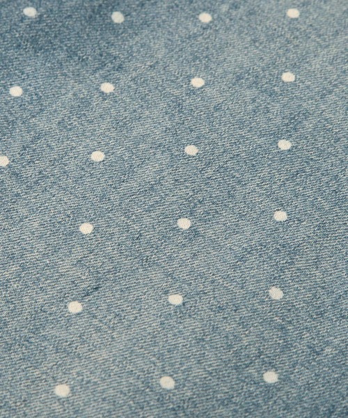 Julia Boutique（ジュリアブティック）の「ドット柄デニムパンツ/24132（デニムパンツ・レディース・ライトブルー・L/M/S）」の14枚目の写真