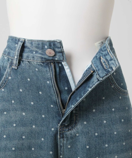 Julia Boutique（ジュリアブティック）の「ドット柄デニムパンツ/24132（デニムパンツ・レディース・ライトブルー・L/M/S）」の16枚目の写真