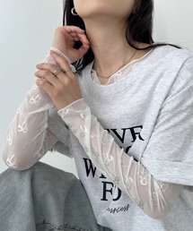 CLEA | メニーリボンシアートップス(Tシャツ/カットソー)