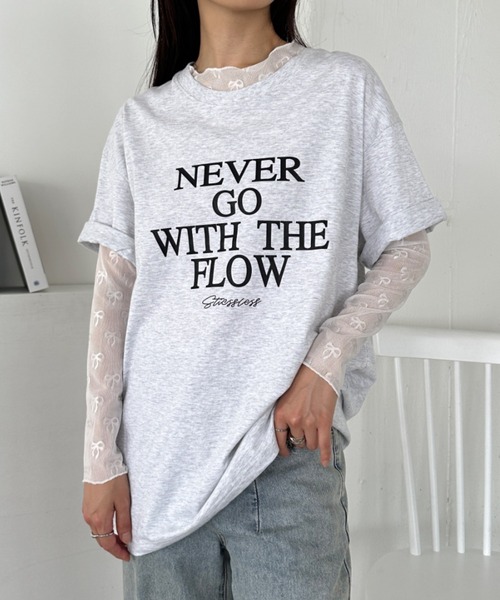 CLEA(クレア)の「メニーリボンシアートップス(Tシャツ/カットソー・レディース・ホワイト/ブラック・FREE)」の13枚目の写真