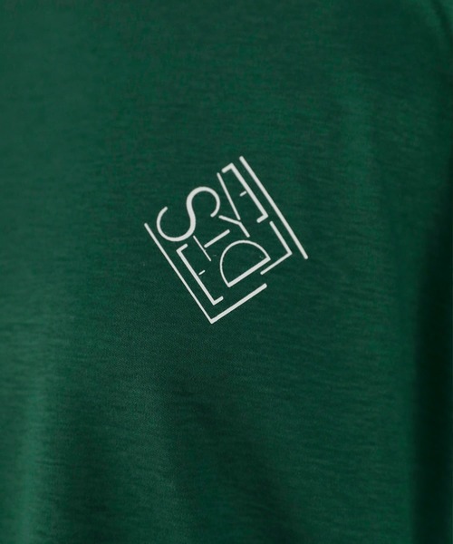 STYLE DELI(スタイルデリ)の「【Made in JAPAN】ポイントロゴTシャツ(Tシャツ/カットソー・レディース・ブラック/グリーン/ホワイト・FREE)」の13枚目の写真