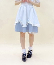 フリルエプロンデザインスカート