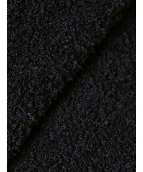 GYDA(ジェイダ)の「APPEARINGモールニットBIGパーカー(パーカー・レディース・ブラック/オフホワイト・FREE)」の6枚目の写真