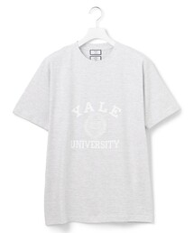 【UNISEX】YALE×YORK STREET スクールエンブレム Tシャツ