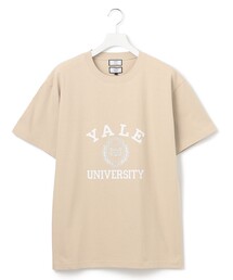 【UNISEX】YALE×YORK STREET スクールエンブレム Tシャツ