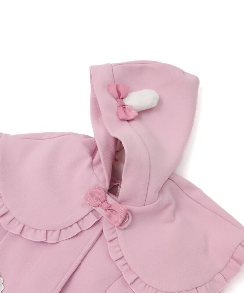 coeur a coeur うさみみケープ付コート（その他アウター）｜coeur a coeur（クーラクール）