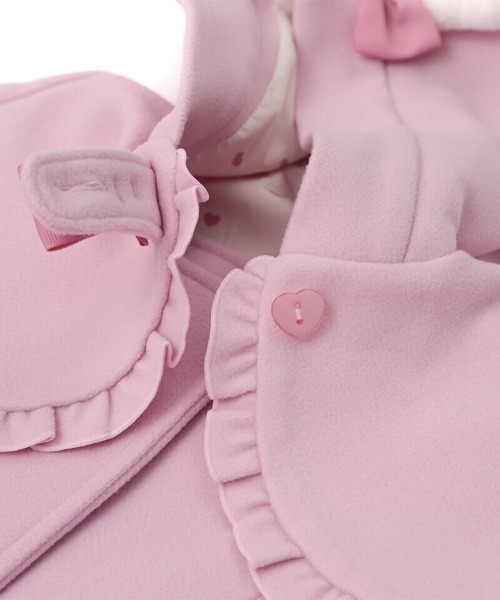 coeur a coeur うさみみケープ付コート（その他アウター）｜coeur a coeur（クーラクール）