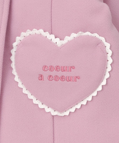 coeur a coeur うさみみケープ付コート（その他アウター）｜coeur a coeur（クーラクール）