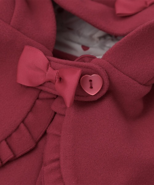 coeur a coeur うさみみケープ付コート（その他アウター）｜coeur a coeur（クーラクール）